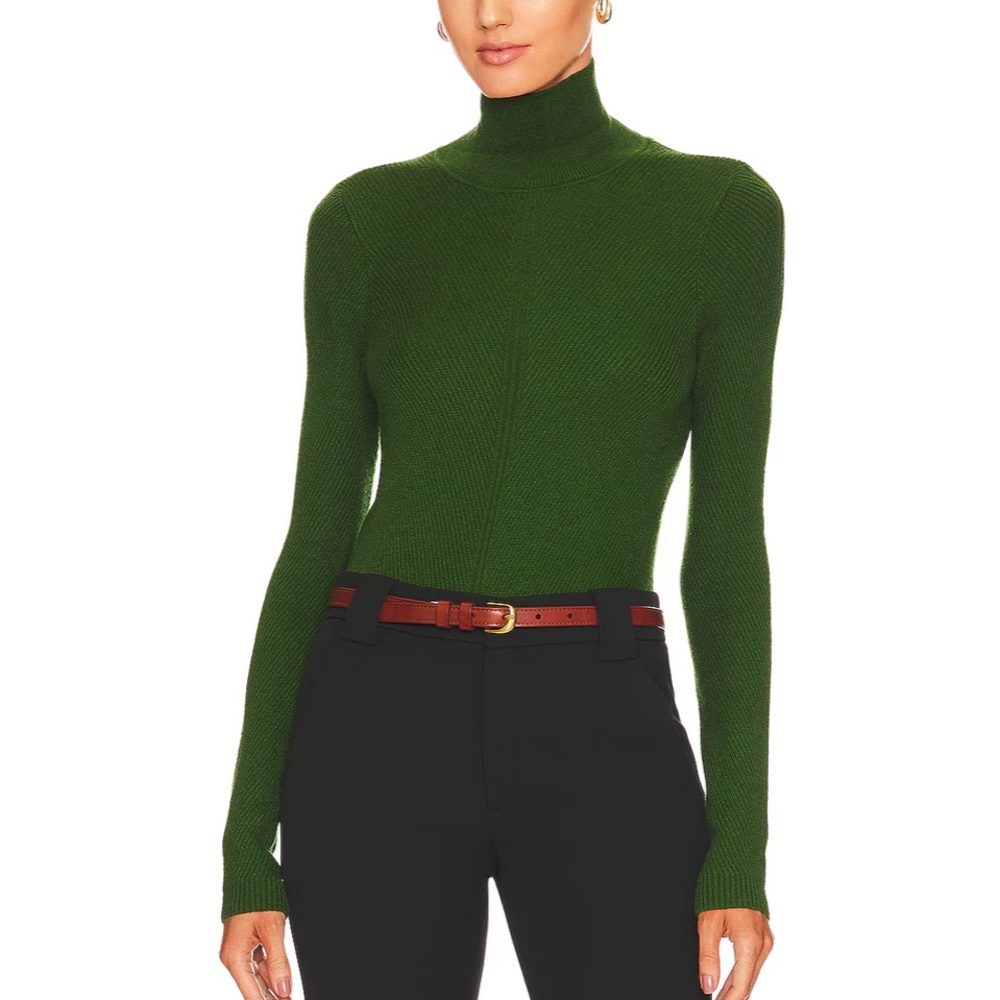 Revolve Green turtleneck